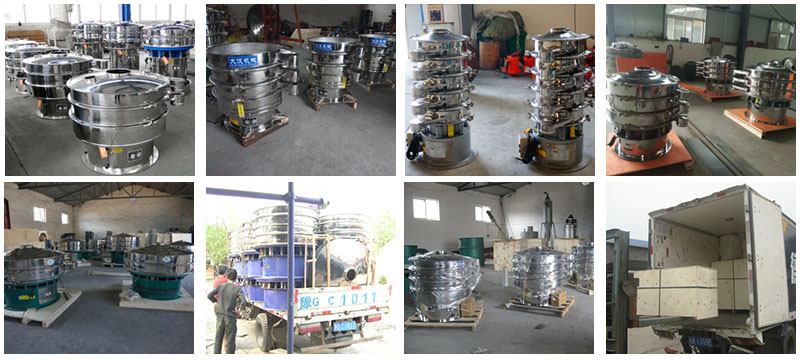 產品批量展示和發貨現場